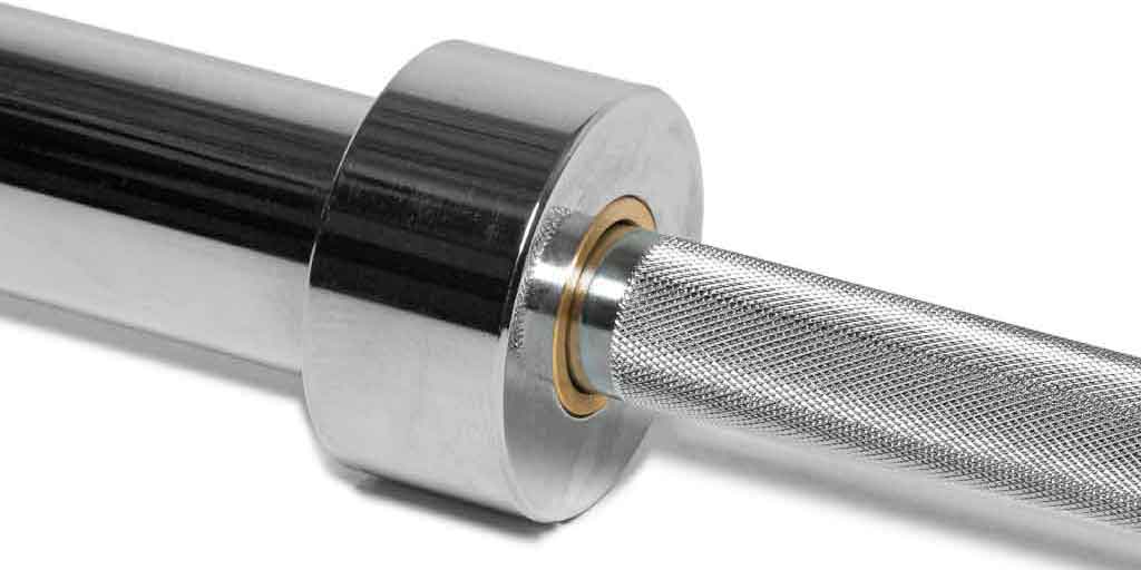 Barbell Standard 1500 Olympic barbell sleeve with bronze bushings and precision knurling for smooth spin