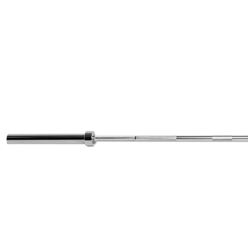 Barbell Standard 20kg Olympic barbell full length product photo on white background