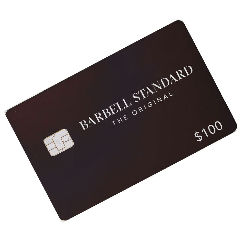 Barbell Standard Gift Card