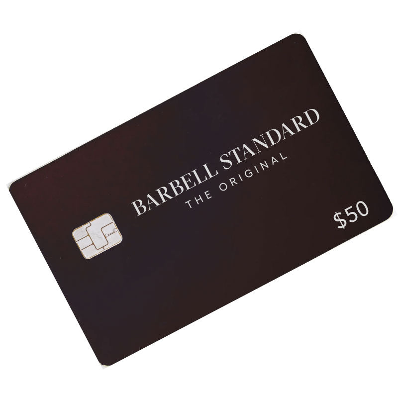 Barbell Standard Gift Card