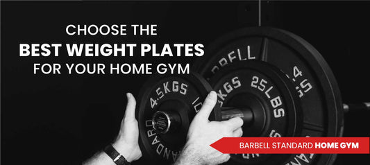 Weight plates for a home gym