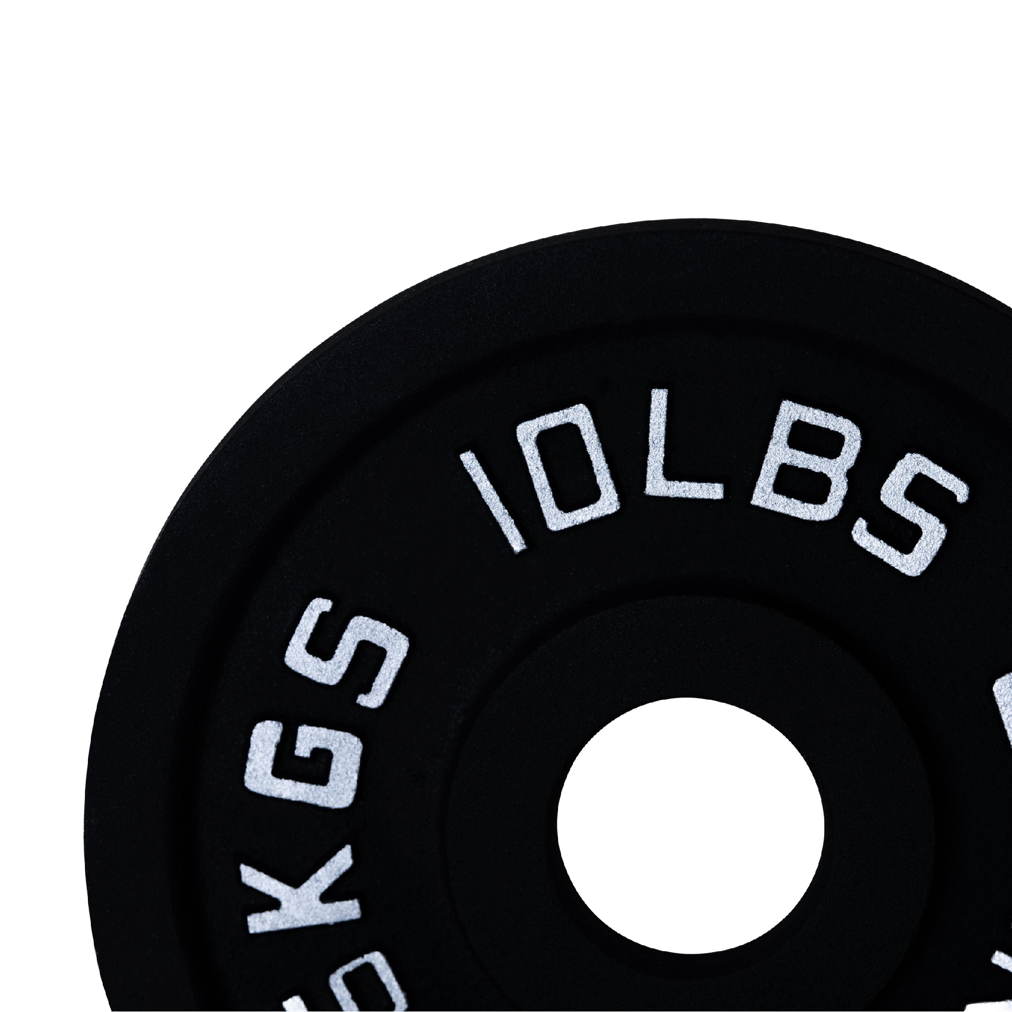 Two Pairs of 10 lb Weight Plates Barbell Standard