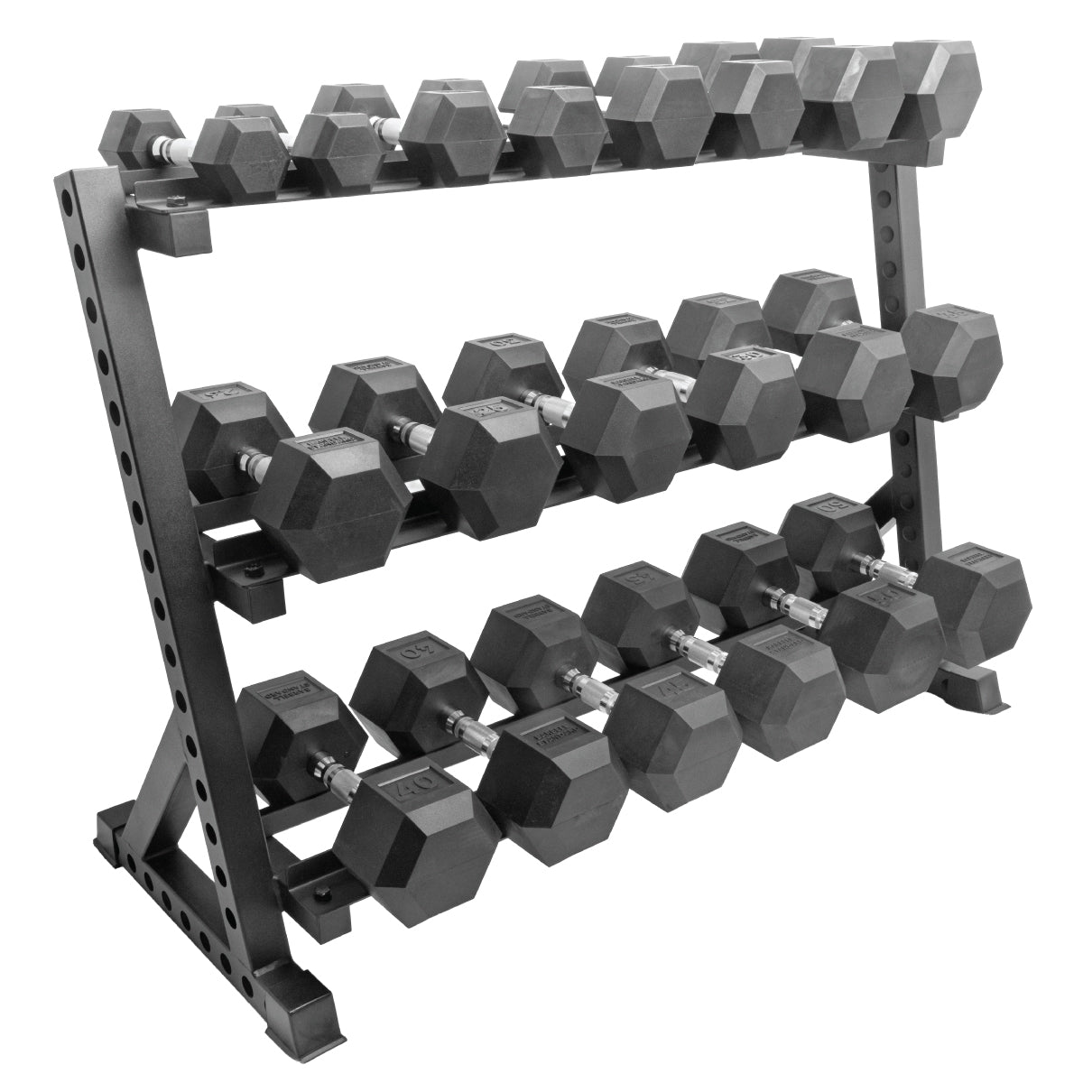 Rubber Hex Dumbbell Sets