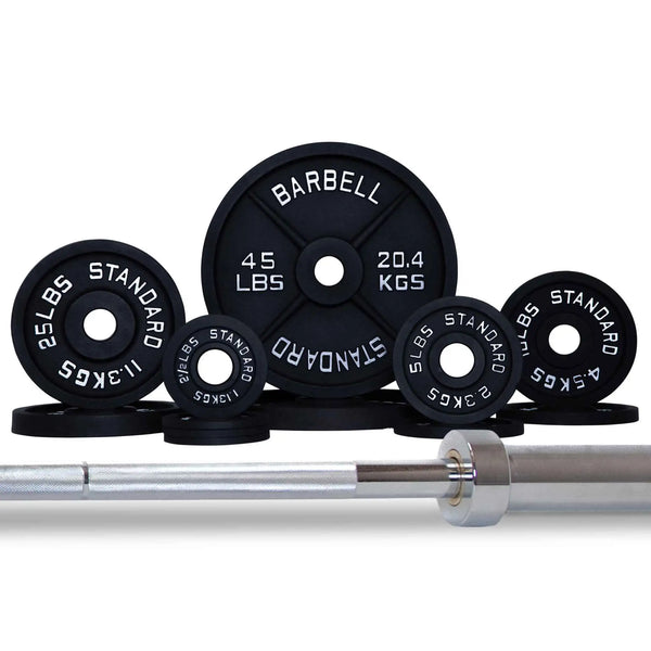 Barbell Weight Sets Barbell Standard 2000 Power Barbell and Weight Sets