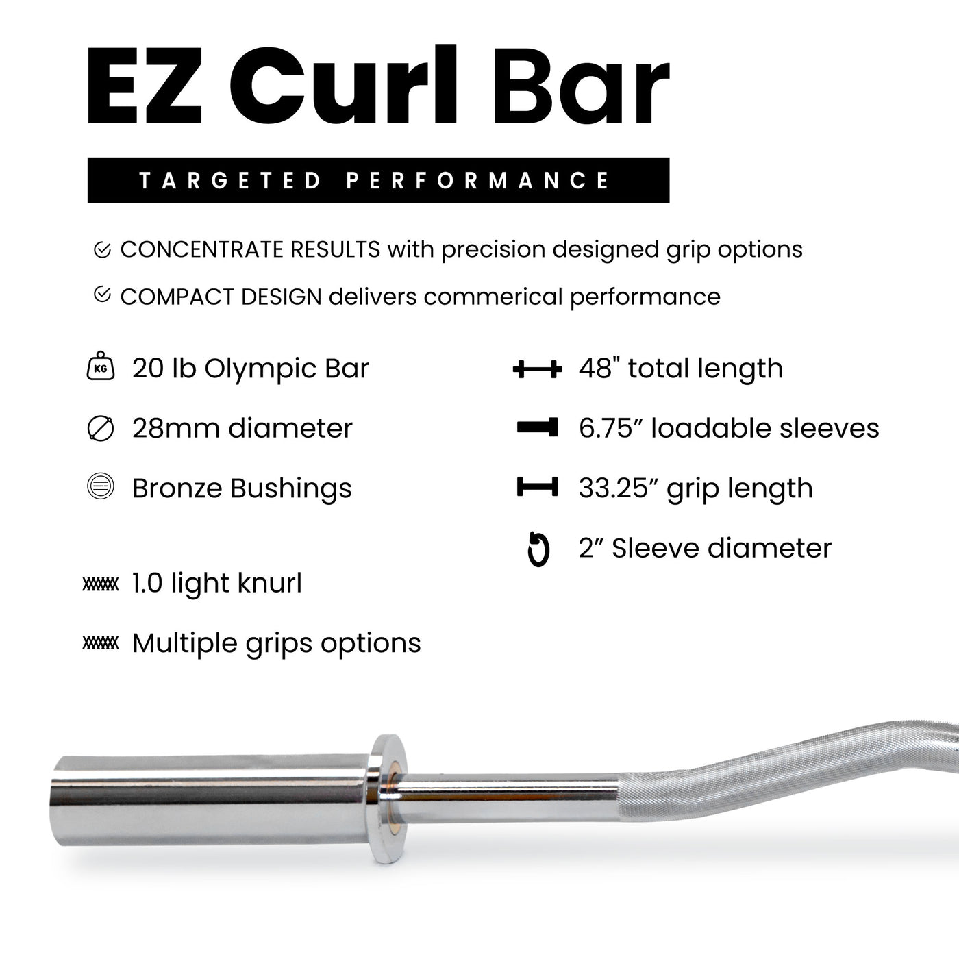 Olympic EZ Curl Bar