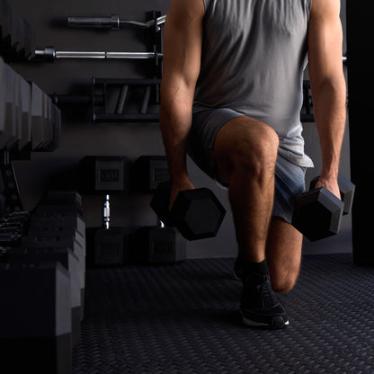 Three-Tier Dumbbell Rack