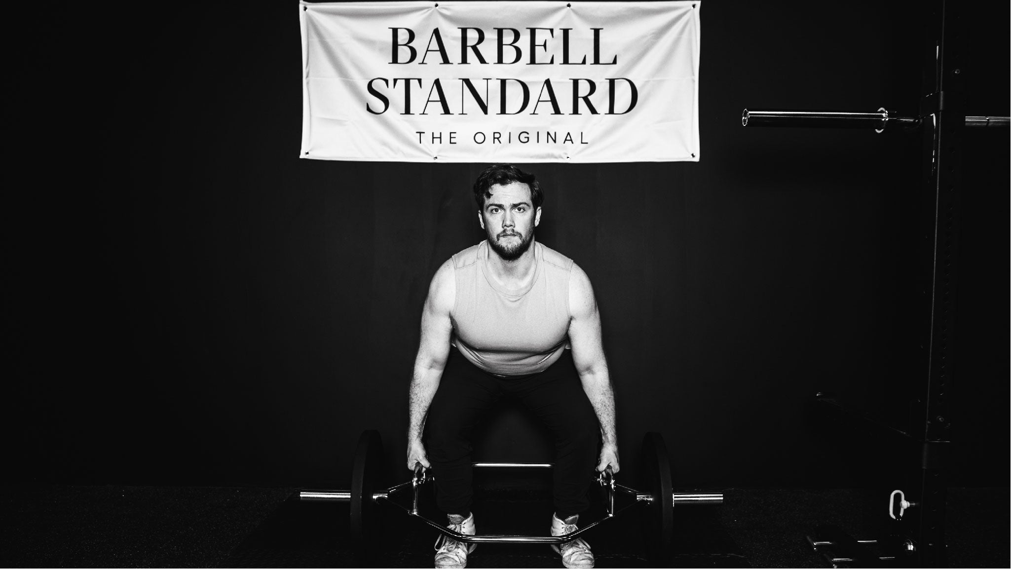 Trap bar deadlift with Barbell Standard Bar and Weight sets