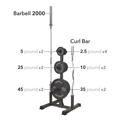 Weight Tree - Barbell and Weight Rack